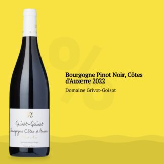 Bourgogne Pinot Noir, Côtes d'Auxerre 2022