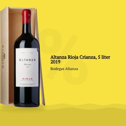 Altanza Rioja Crianza, 5 liter 2019