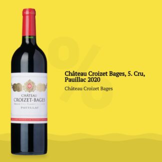 Château Croizet Bages, 5. Cru, Pauillac 2020