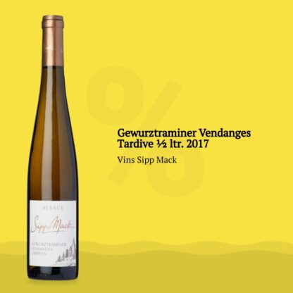 Gewurztraminer Vendanges Tardive ½ ltr. 2017