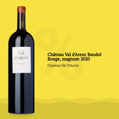 Château Val d'Arenc Bandol Rouge, magnum 2020