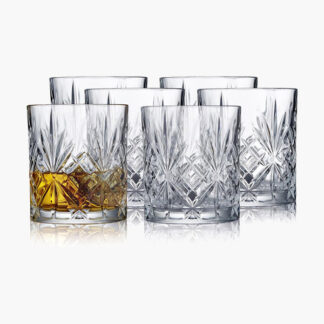 Lyngby Melodia Krystal whisky glas 31 cl (6 stk.) - Lyngby Glas