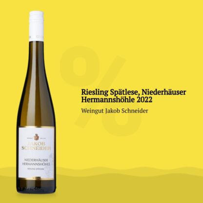 Riesling Spätlese, Niederhäuser Hermannshöhle 2022