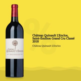 Château Quinault L'Enclos, Saint-Émilion Grand Cru Classé 2018