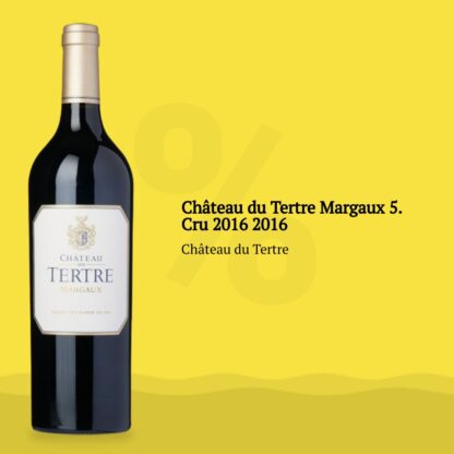 Château du Tertre Margaux 5. Cru 2016 2016