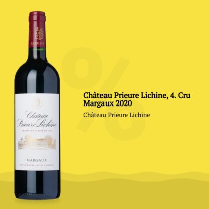 Château Prieure Lichine, 4. Cru Margaux 2020