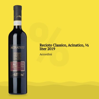 Recioto Classico, Acinatico, ½ liter 2019