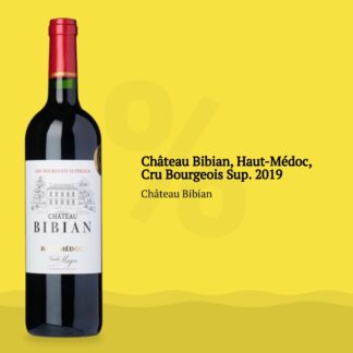 Château Bibian, Haut-Médoc, Cru Bourgeois Sup. 2019