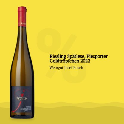 Riesling Spätlese, Piesporter Goldtröpfchen 2022