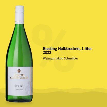 Riesling Halbtrocken,  1 liter 2023